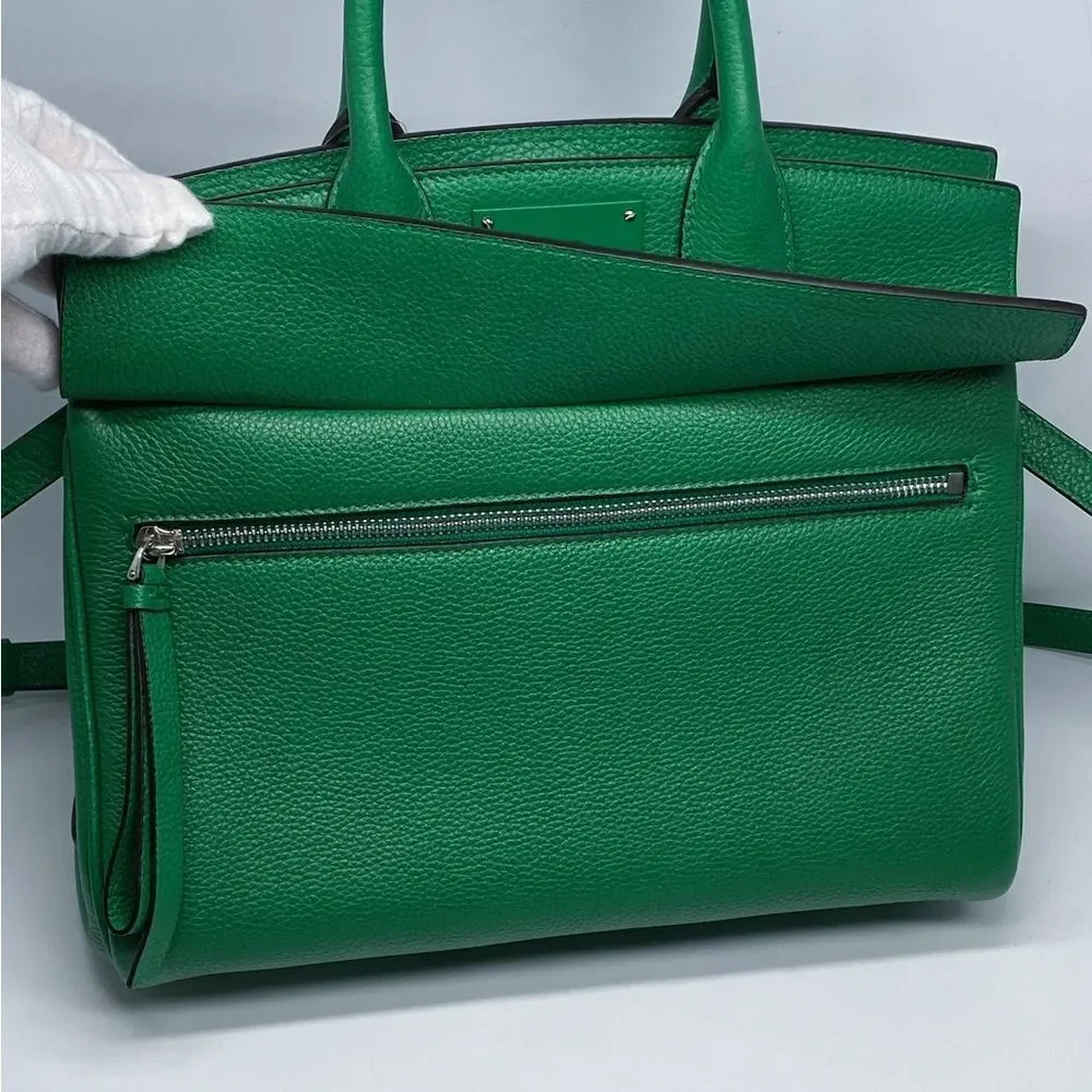 Ferragamo Studio Bag Small Leather Satchel